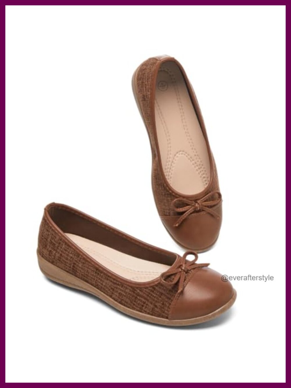 Women's Ballet Flats Low Wedge Closed Toe Dressy Business Office Work